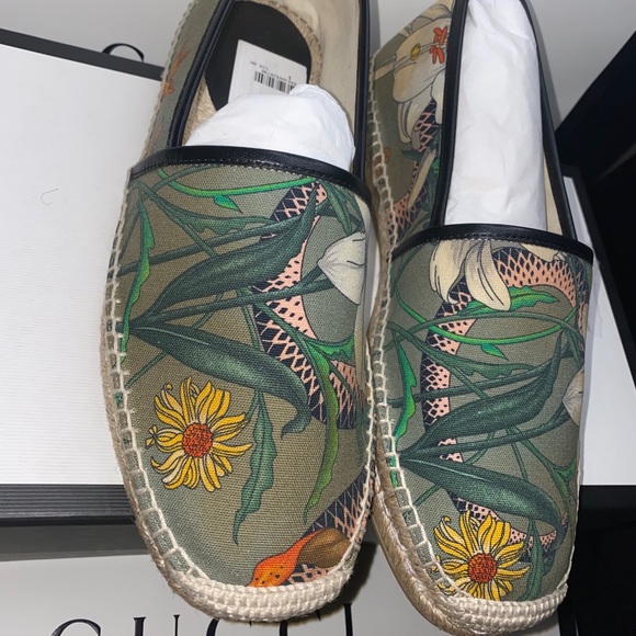 Authentic Gucci men espadrilles